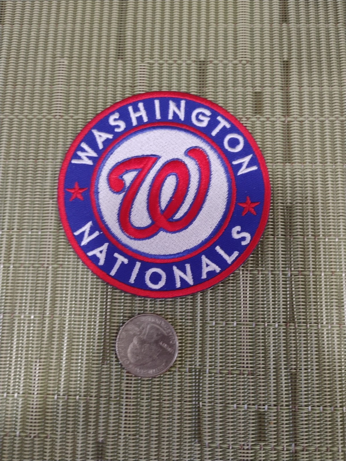 MLB Washington Nationals IRON ON PATCHES