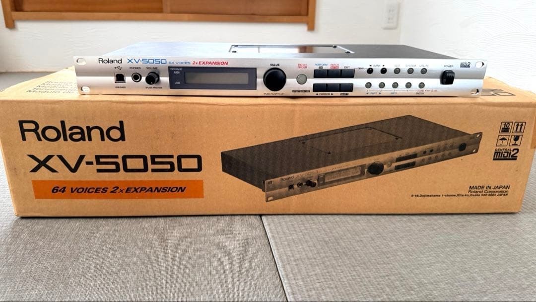 Roland XV-5050 Synthesizer Sound Module 64 Voice 1U Rack