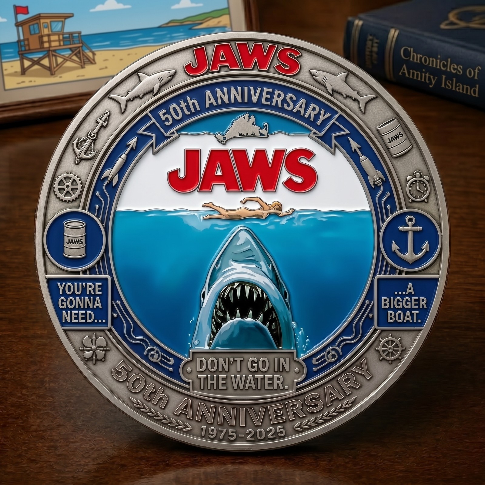Jaw 50th anniversary Commemorative Coin GT72