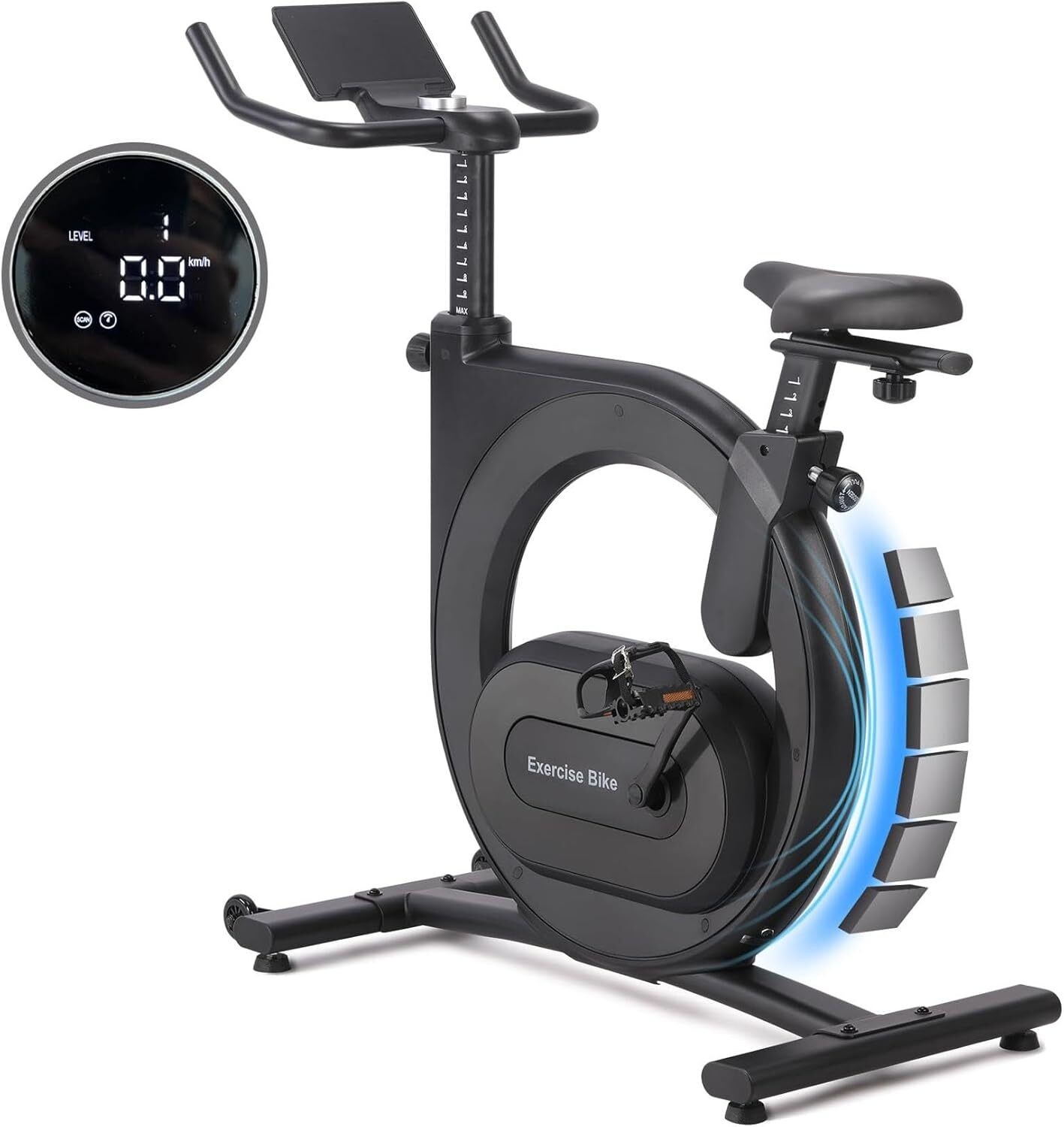 Home Exercise Bike Indoor Cycling Bike Stationary Bicycle Cardio Workout Bike