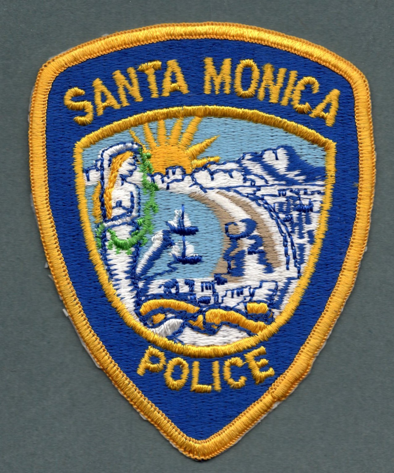 Santa Monica California Police Patch