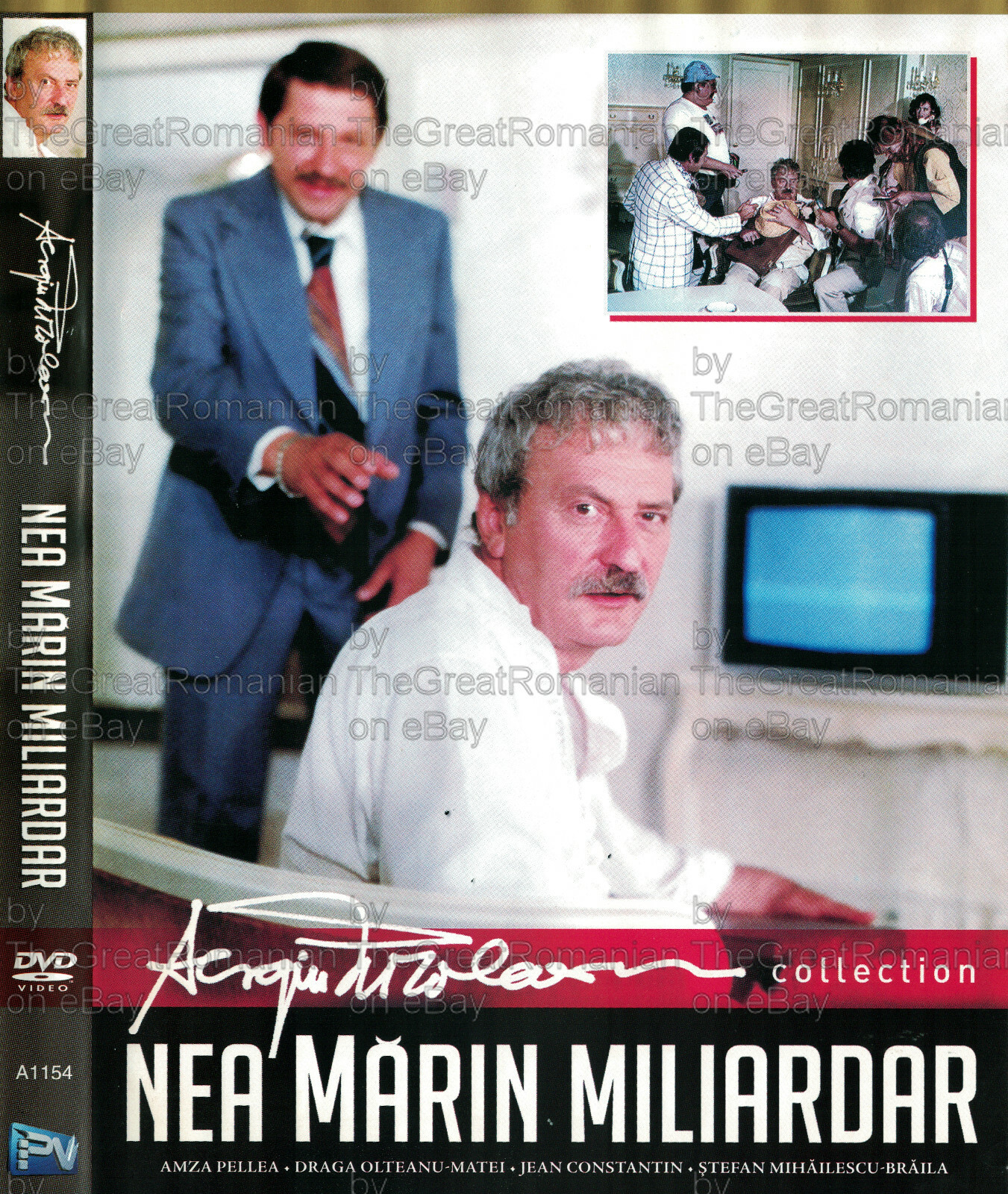 UNCLE MARIN BILLIONAIRE w English French Nea Marin Miliardar Romanian Movie Film