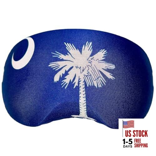 Microfiber Goggle Cover – Anti-Scratch, Stretchable Fit – 100% South Carolina