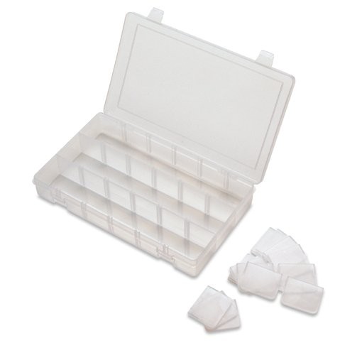 Durham Spadj-Clear Small Plastic Parts Box Adjustable Sections