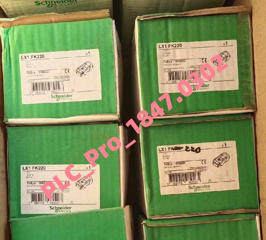 1PCS New Schneider LX1FK220 F Series Contactor coil 220V 40-400Hz  Fast delivery
