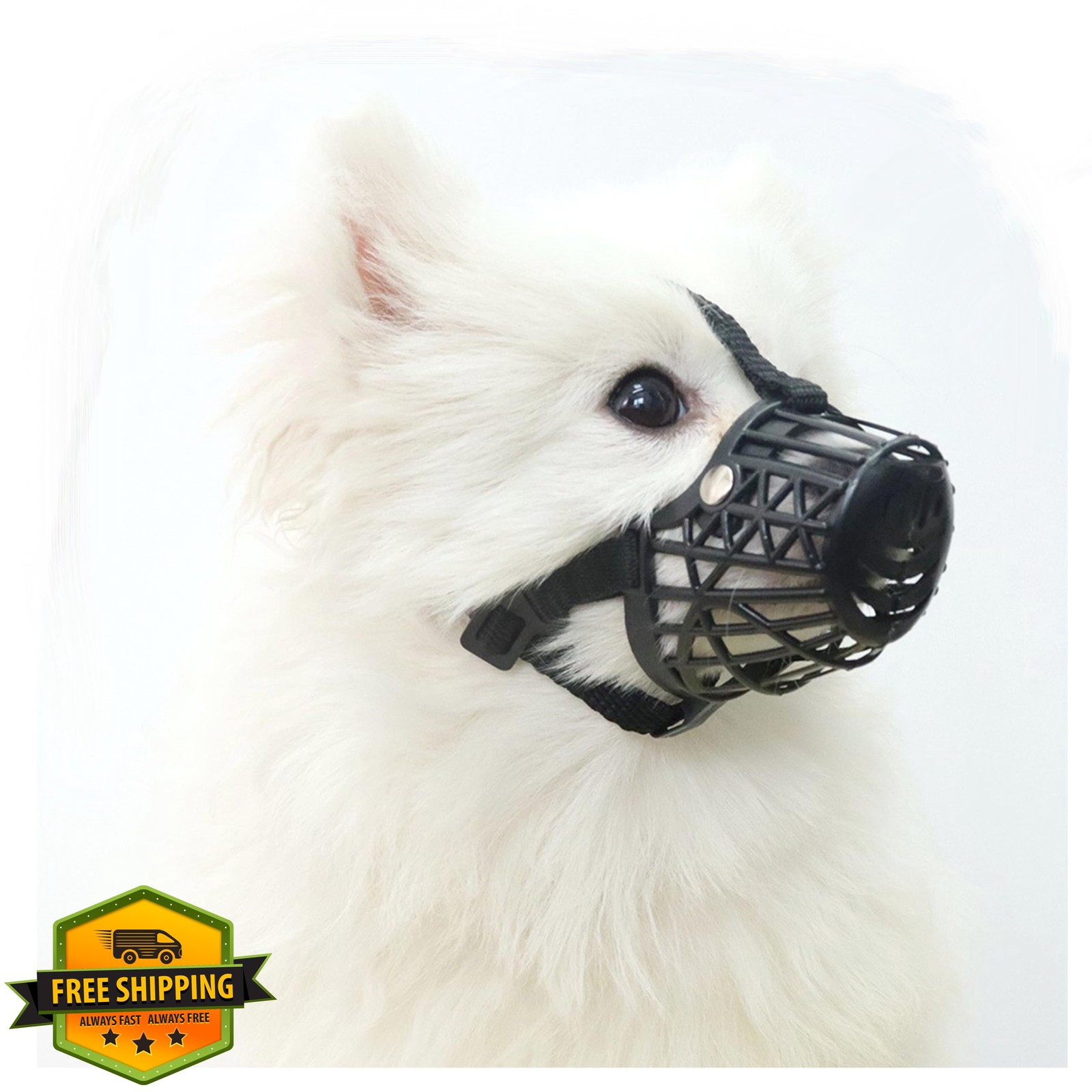 Classic Basket Dog Muzzle Black 4#M Breathable Pant Drink Prevent Biting
