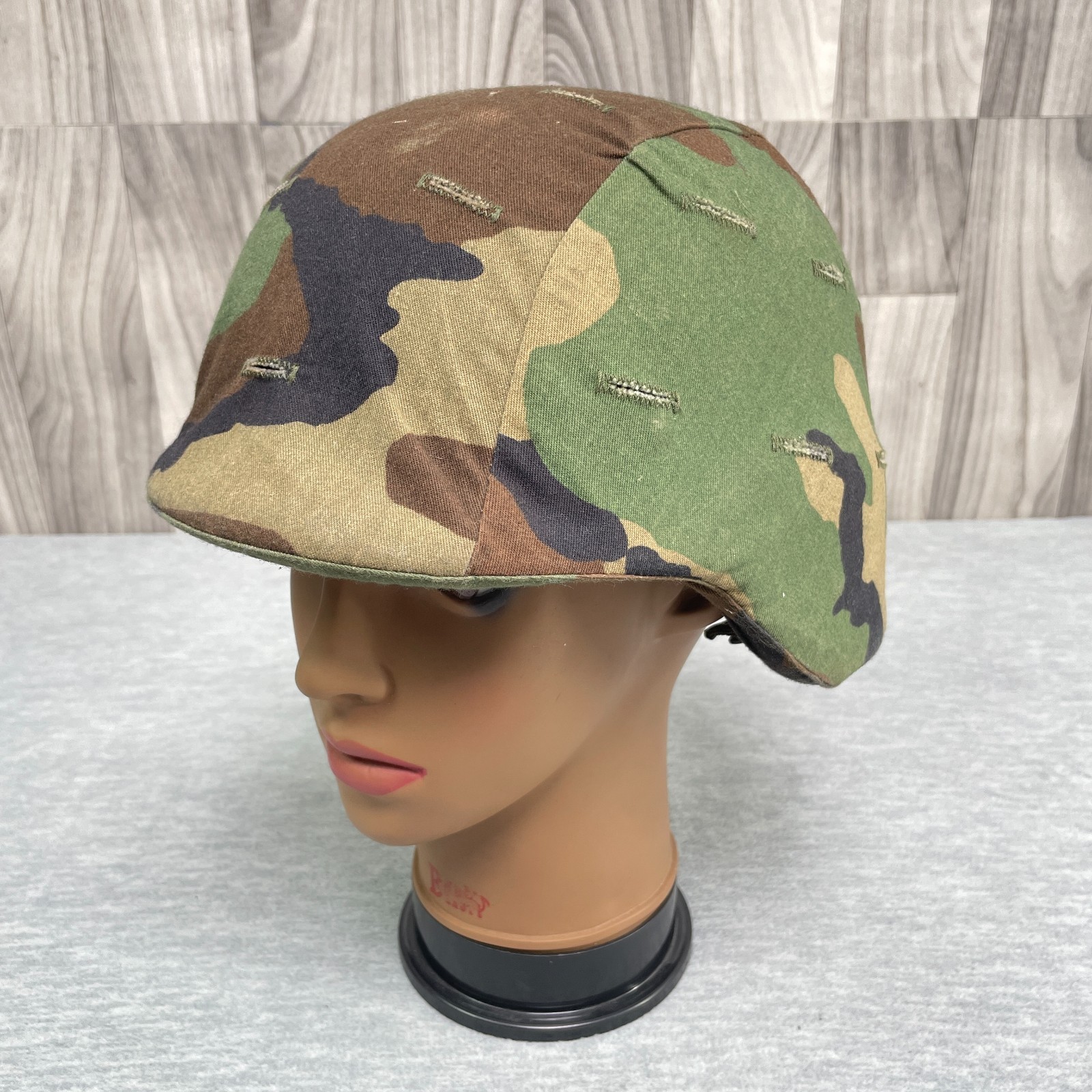 PASGT ACH Military Ballistic Helmet Medium Woodland Camo Cover 8470-01-092-7527