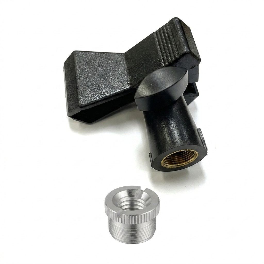 Universal Studio Mic Clip (Adjustable Knob, 5/8" to 3/8")