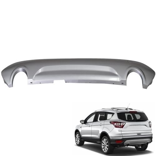Rear Lower Bumper Cover Silver Replacement for Escape 2013 2014 2015 2016