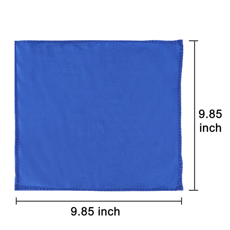 10PCS Microfiber Cleaning Cloth Towel Rag Car Polishing No Scratch Car Detailing