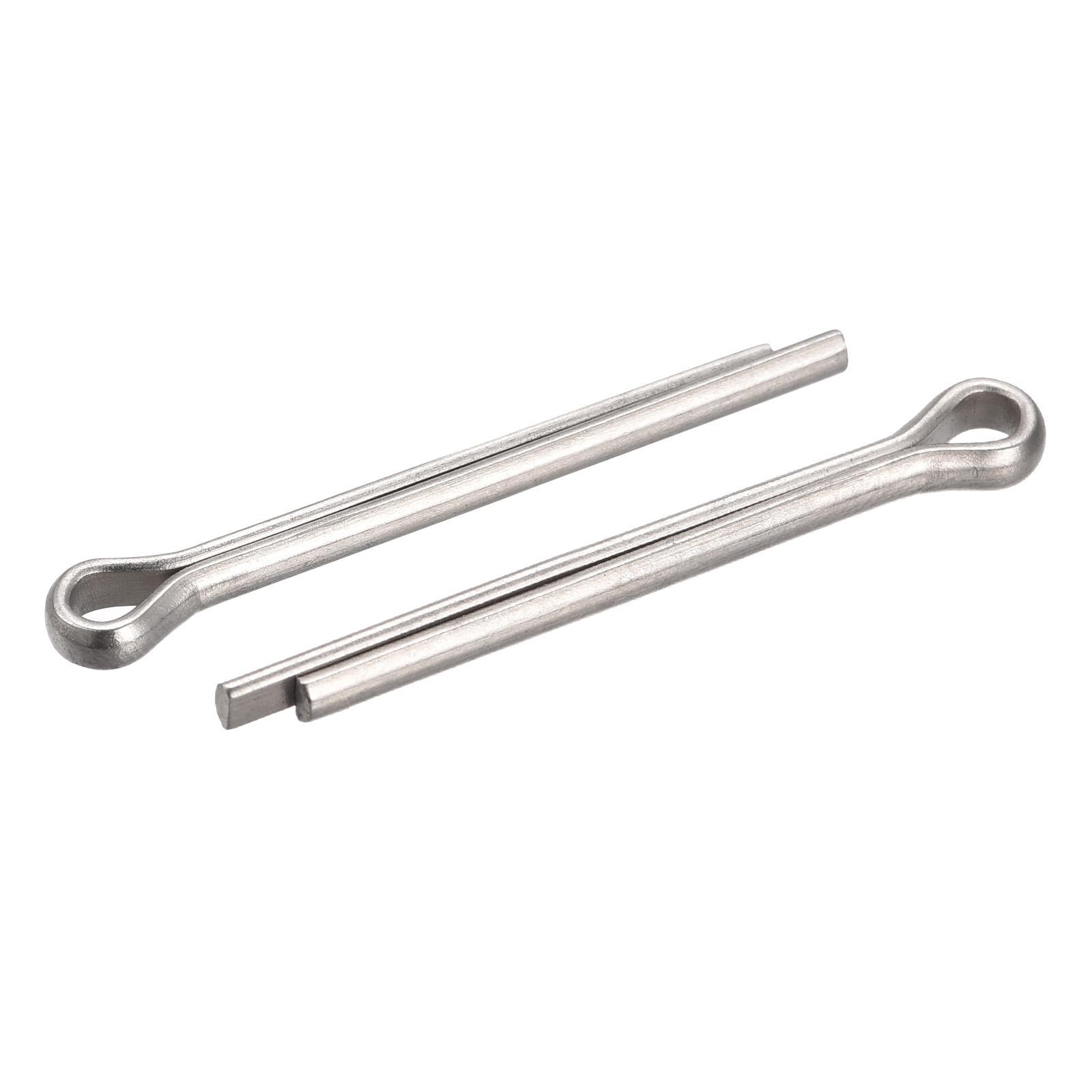 Split Cotter Pin, 3mm x 25mm 316 Stainless Steel Clip Fastener Fitting 15Pcs