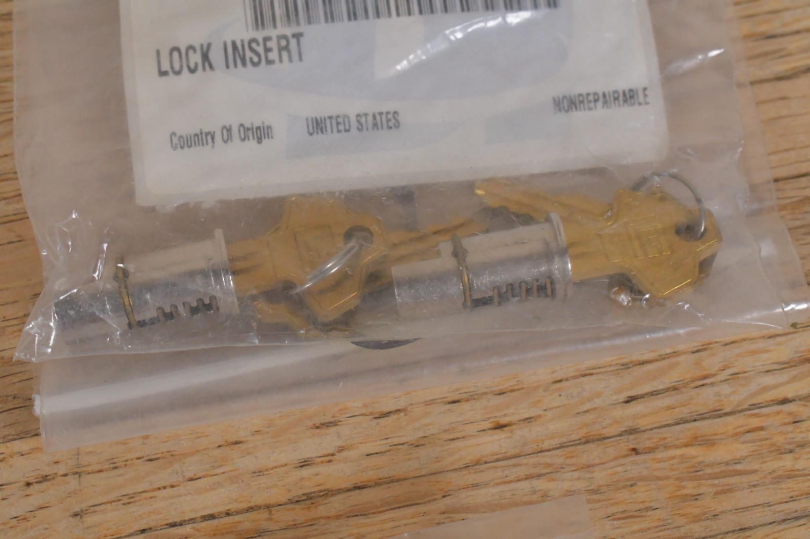 10x Vtg Keylock Lock Plug Inserts for Combination Lock Dial with Keys