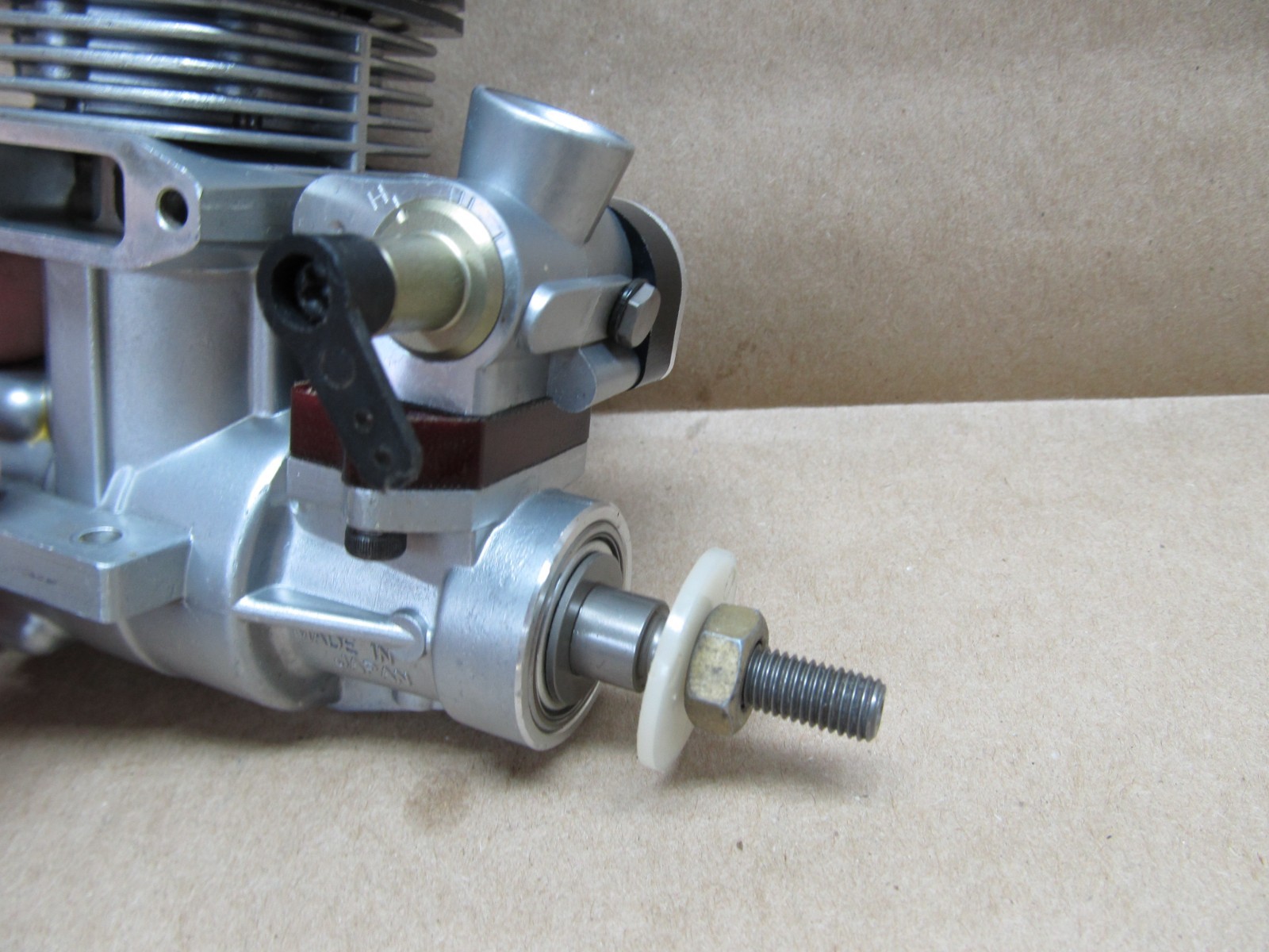 YS 50ST Nitro Helicopter Engine - Black Head