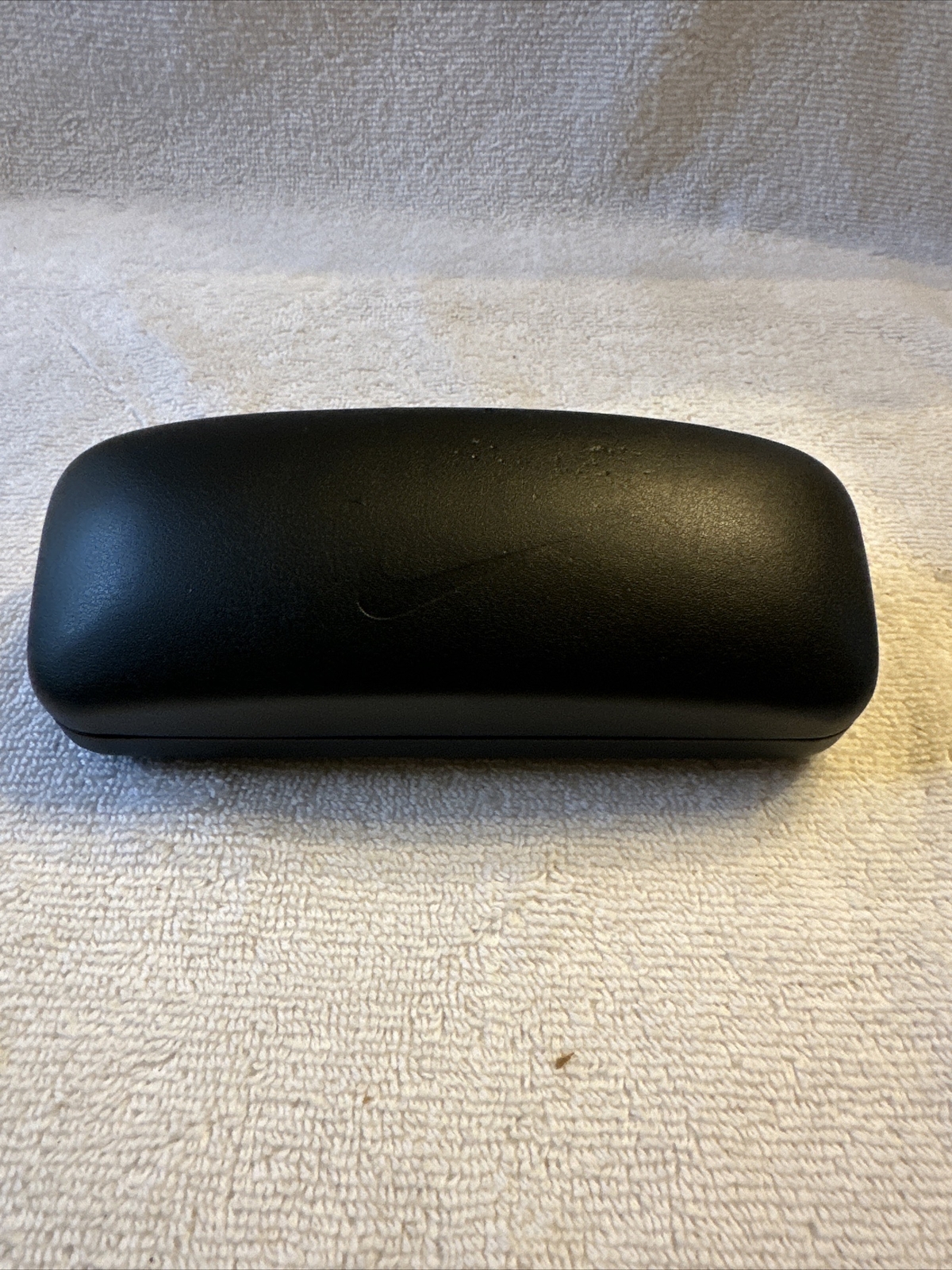 Nike Clamshell Black Sunglasses Eyeglasses Glasses Case Just Do It 6.25" Long