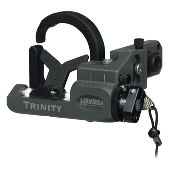 Hamskea Trinity Hunter RH Micro-Tune Arrow Rest, Concrete Finish (211776): NEW