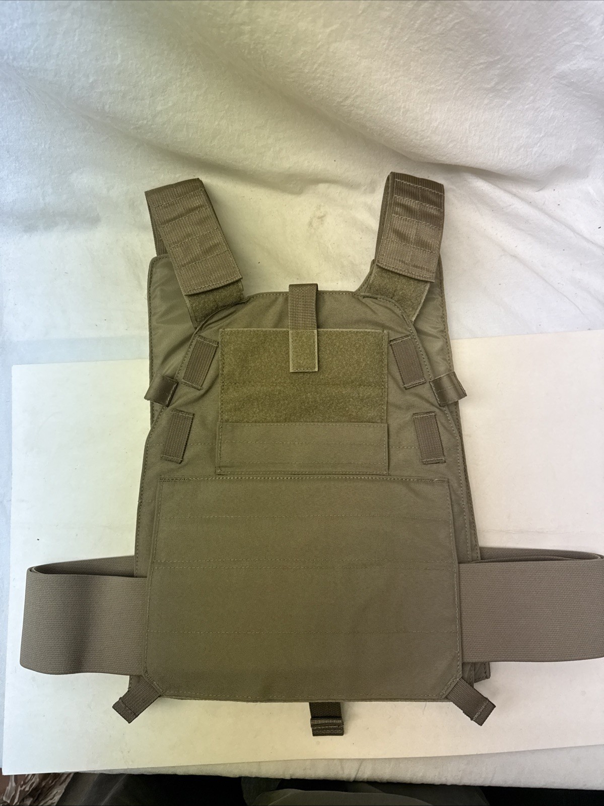 London Bridge Trading LBT-6094A Slick Plate Carrier Medium Coyote Tan Sew Sample