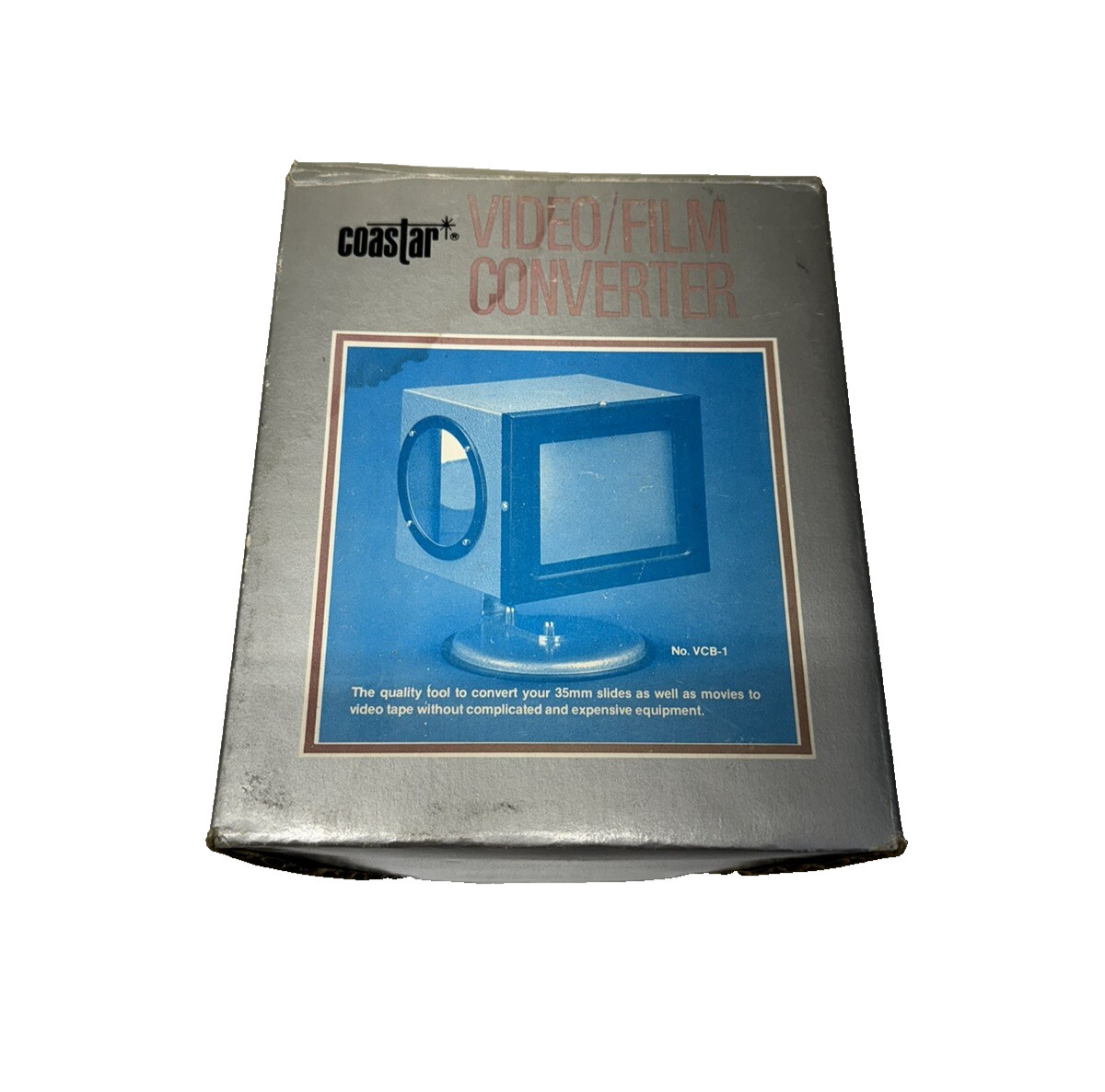 Vtg Coastar Video Film Converter Movie Film Production Editing Equipment VCB-1