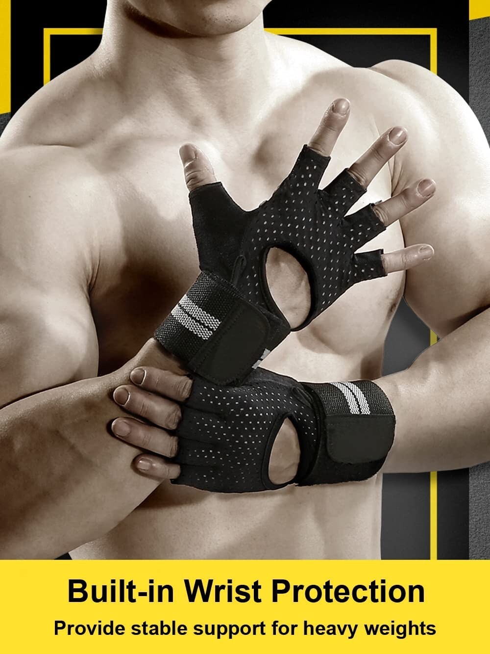 Guantillas Gym Guantes De Gimnasio Mujer Hombre Para Bicicleta nys.....new.💥
