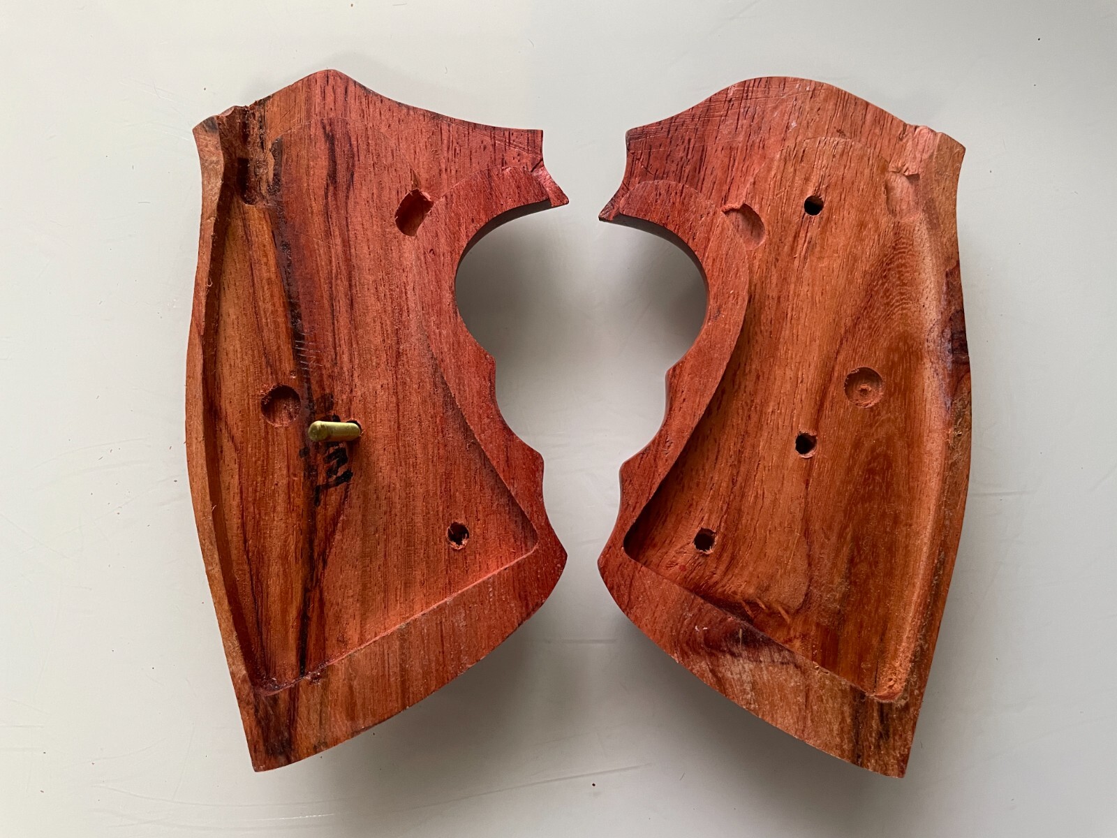 New All Smooth Wood Decorative Grips For Colt Python grip; Close back pattern05