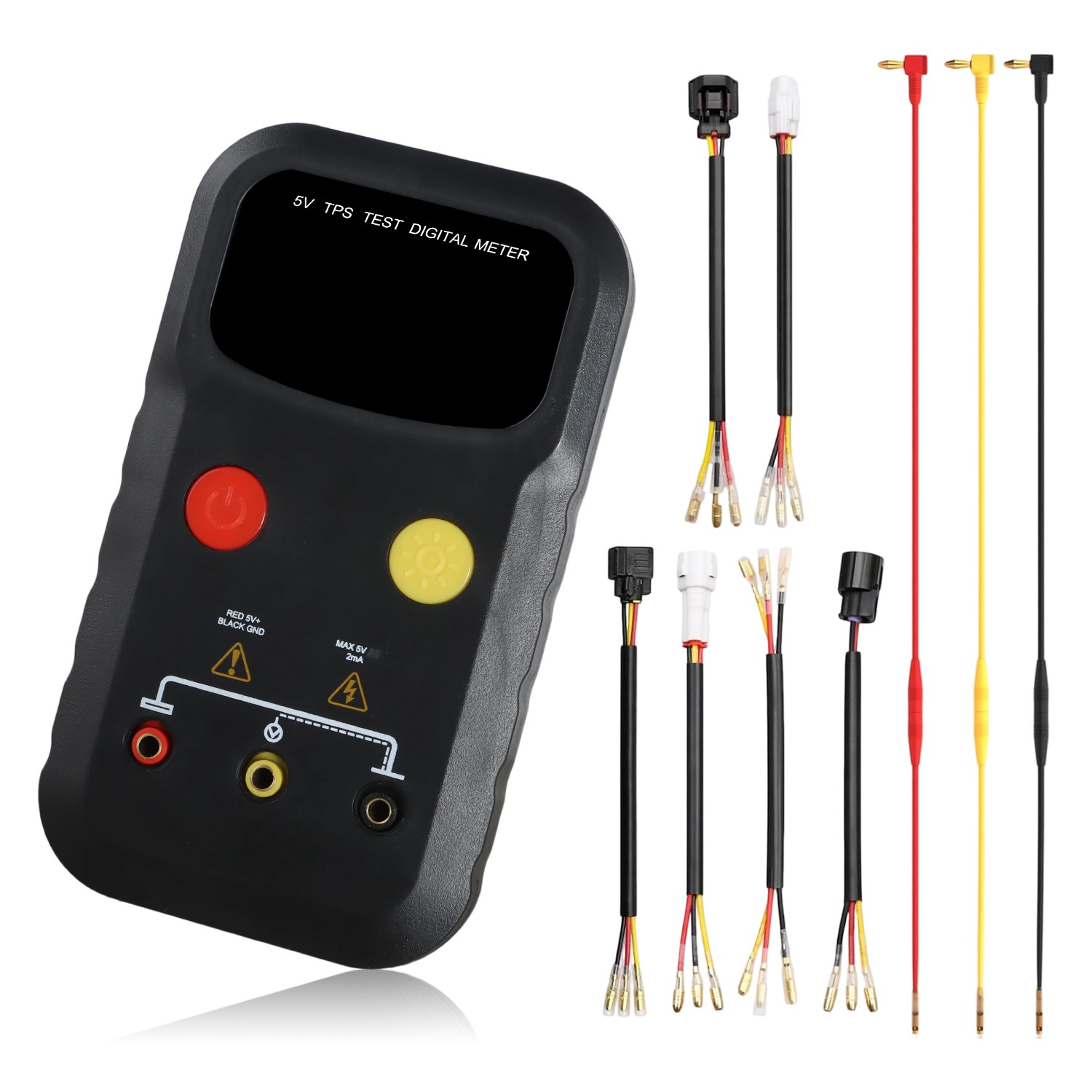 5V Adjustable TPS Throttle Position Sensor Tester for Marine Outboard Engines