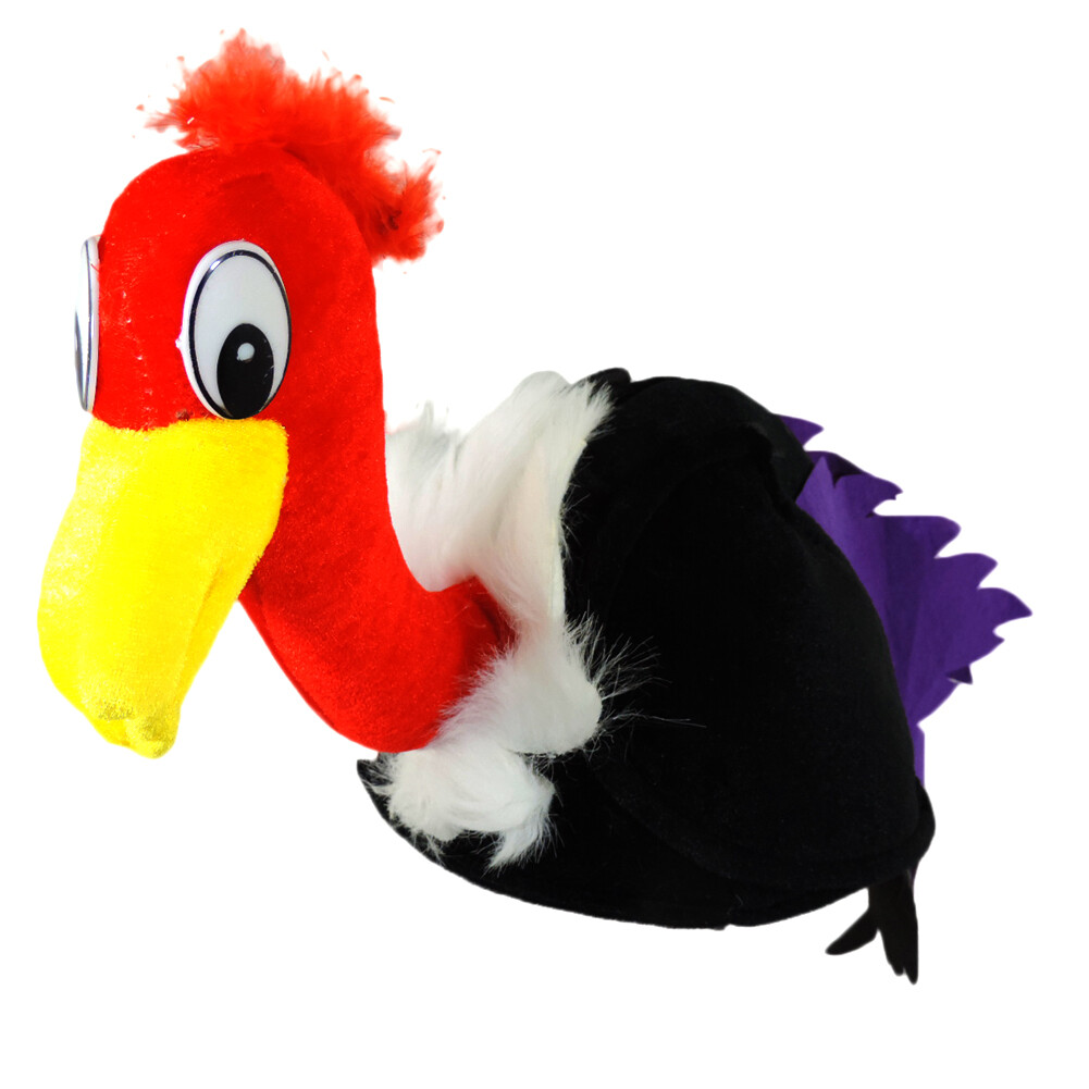 Over The Hill Plush Vulture Buzzard Novelty Hat