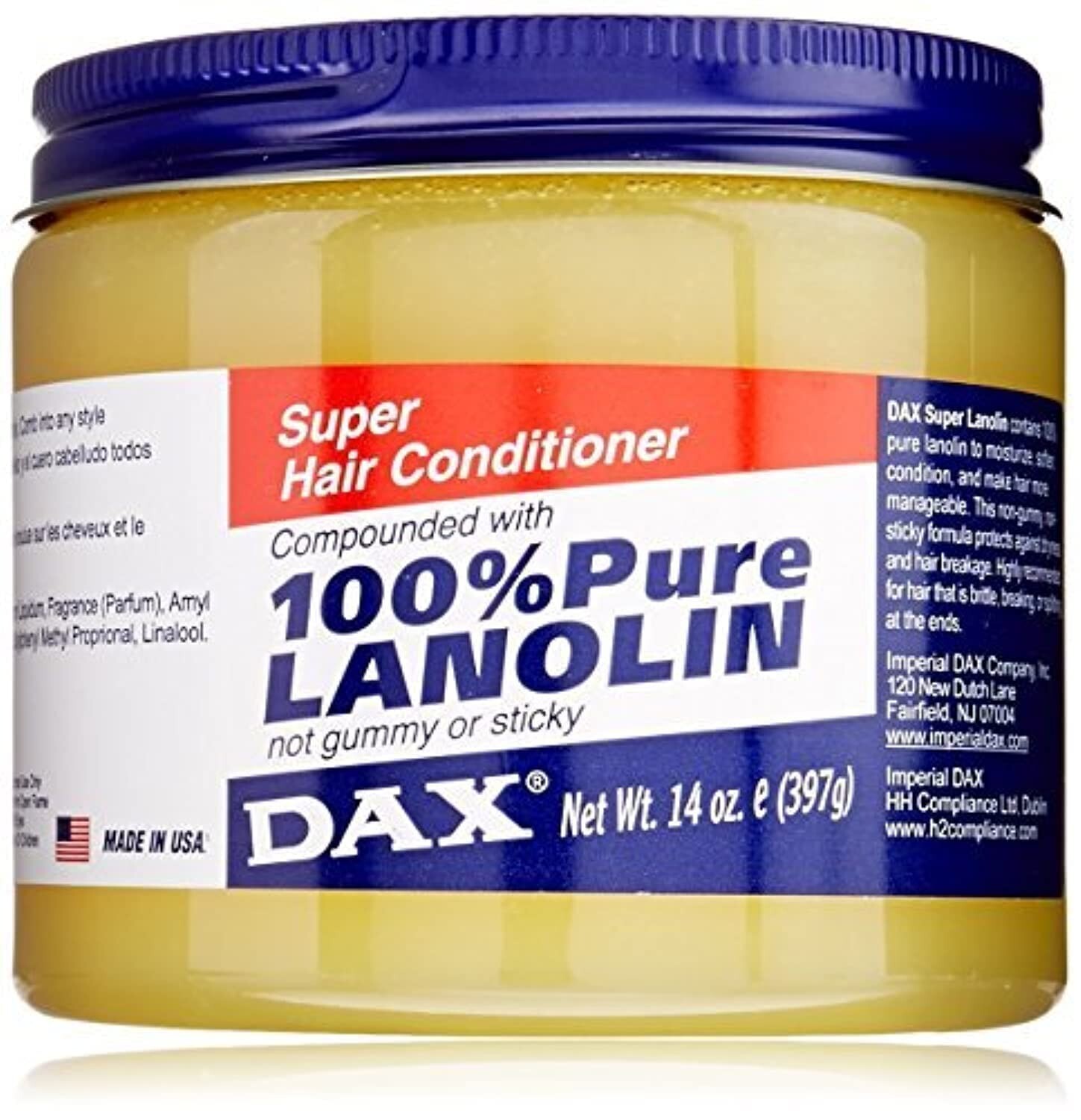 Dax 100% Pure Lanolin Super Conditioner 14oz