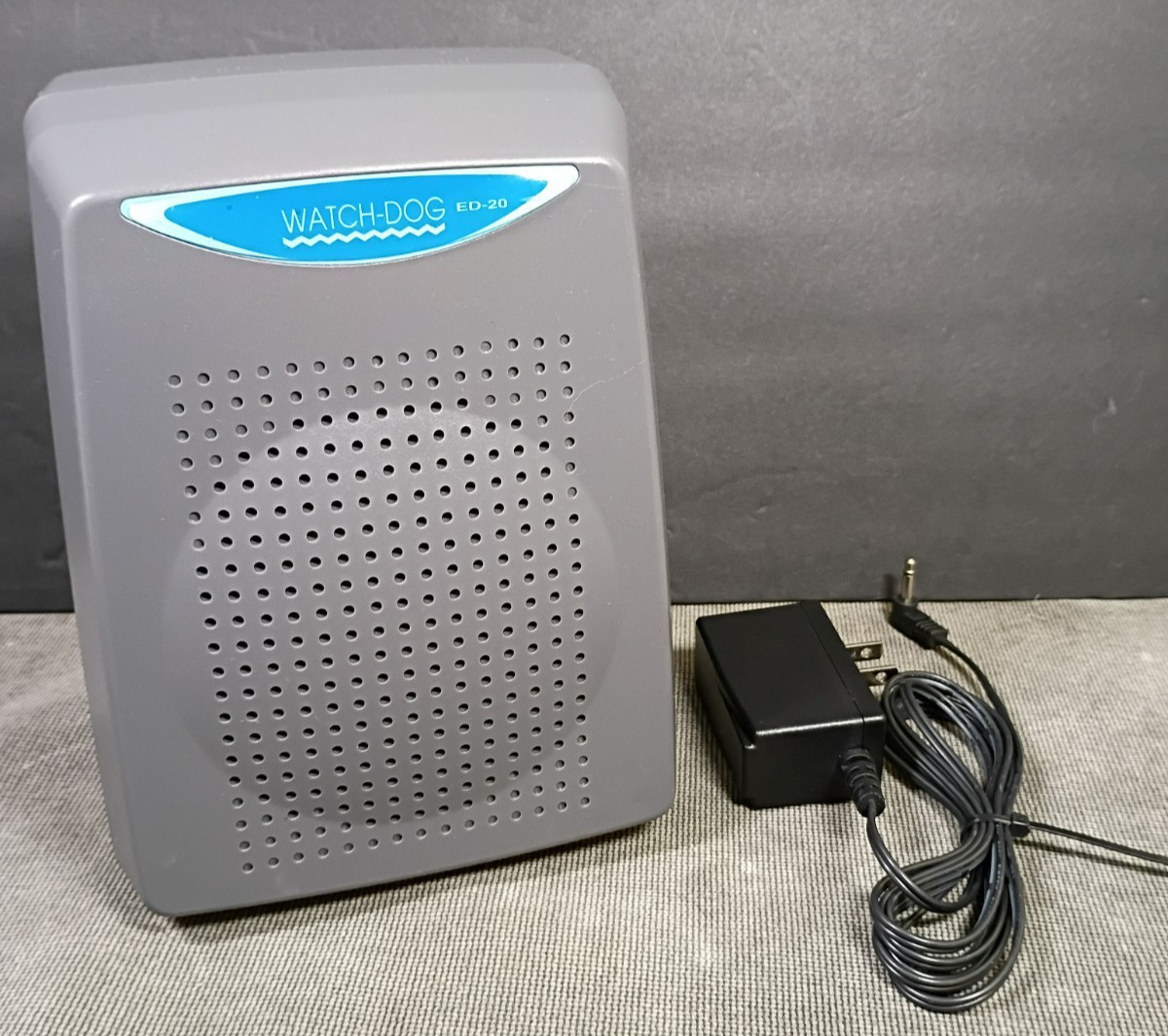 Watch-Dog Electronic Dog Barking Alarm Motion Detection w/Adapter TESTED ED-20