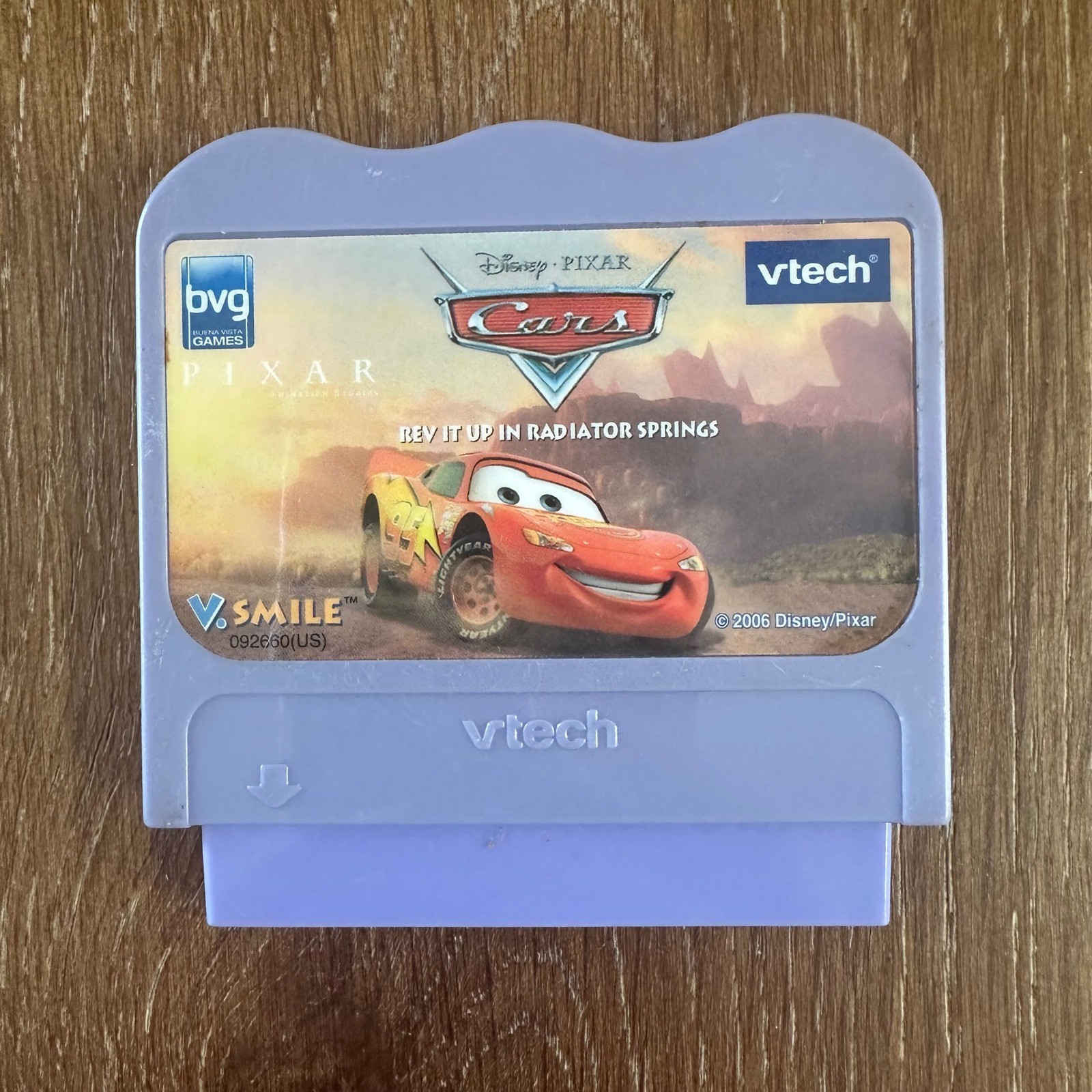 Vtech V.Smile Disney Pixar Cars Rev It Up In Radiator Springs Game 092660(US)