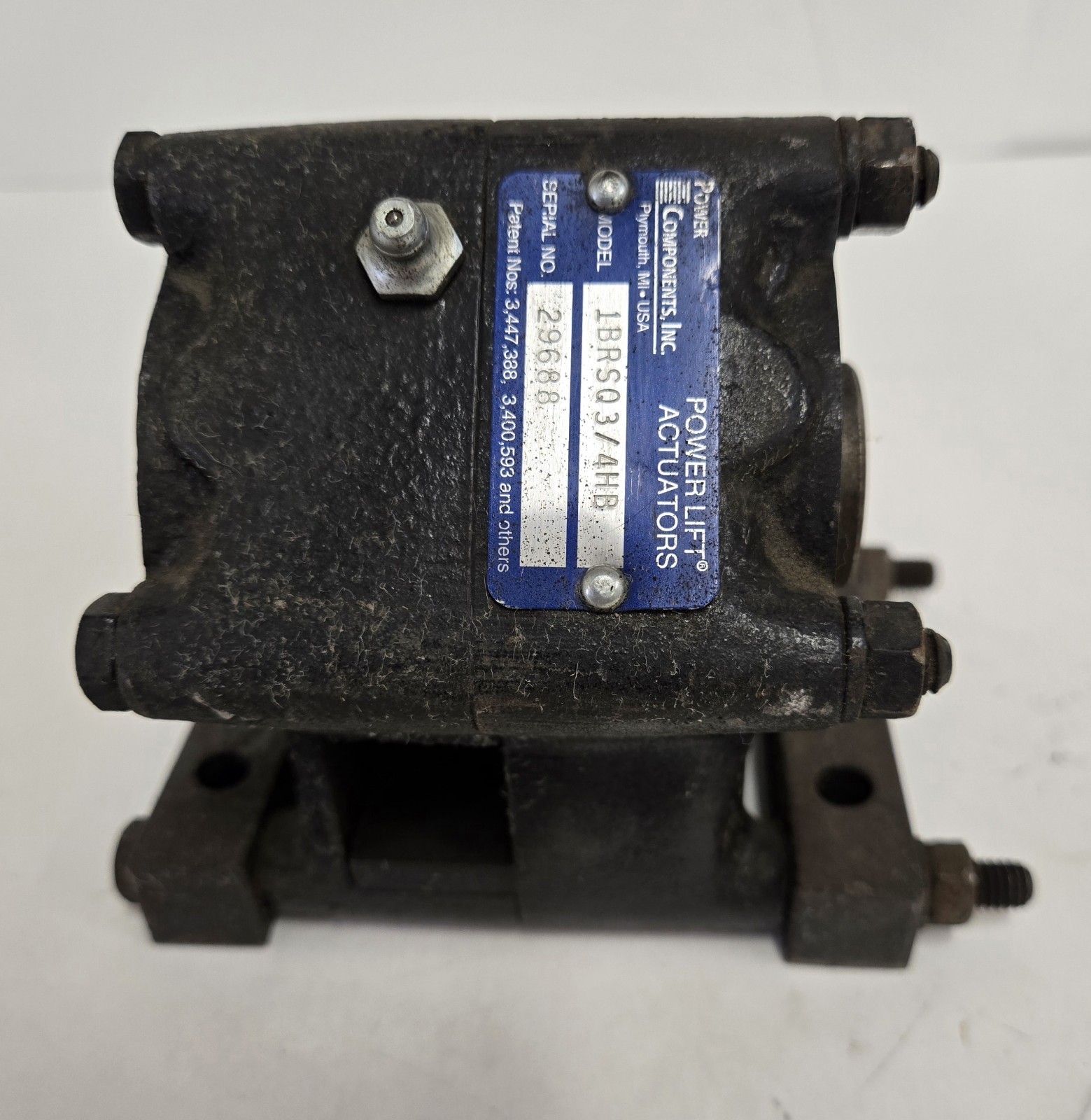 POWER COMPONENTS POWER LIFT ACTUATOR 1BRSQ3/4HB.