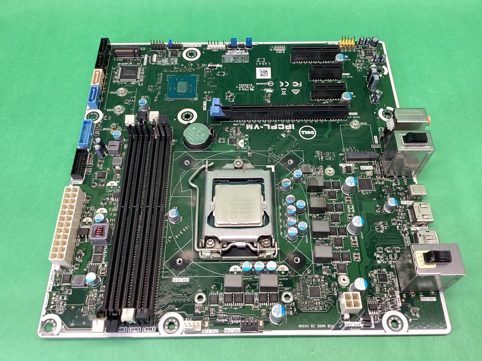 Dell IPCFL-VM Desktop Motherboard + Intel i7 i7-9700 CPU - UNTESTED