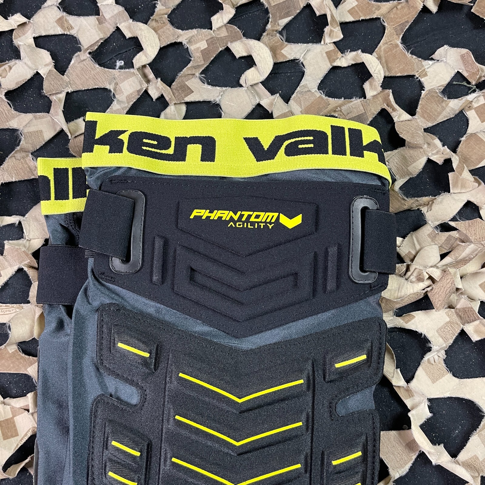 NEW Valken Phantom Agility Knee Pads - Black - X-Large