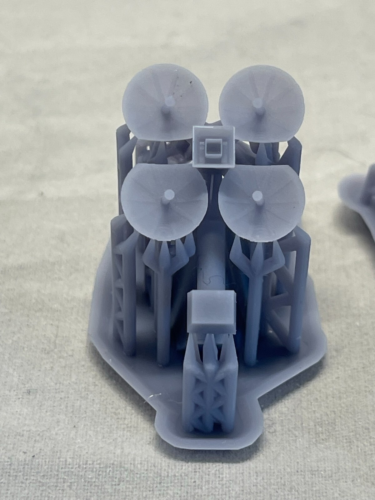 Highly detailed 1/96 scale Saturn V Command Module stack - 3D resin printed kit