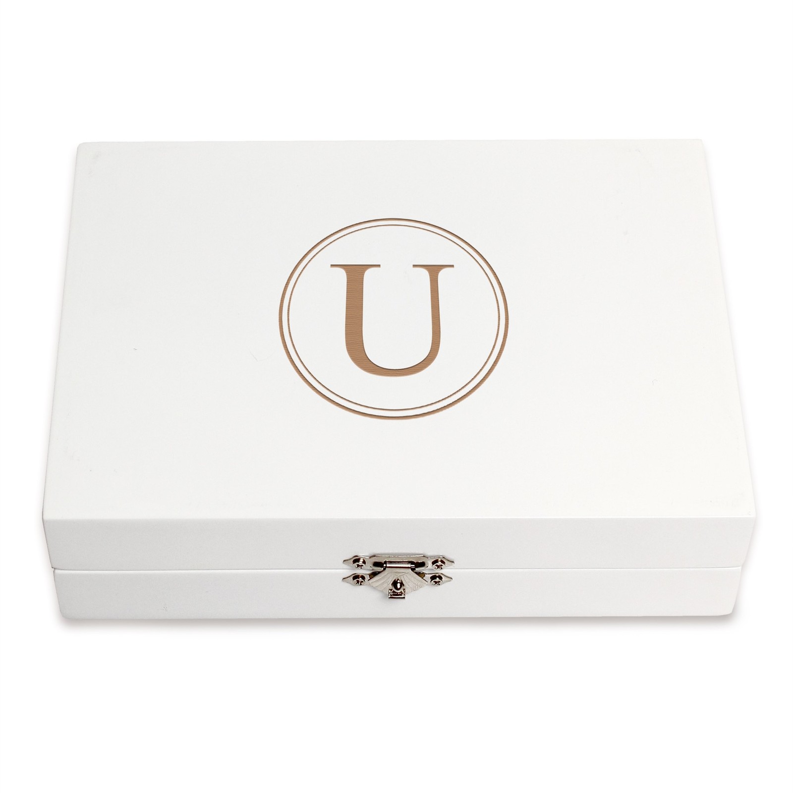 Cathy's Concepts Personalized Jewelry Box, Letter U