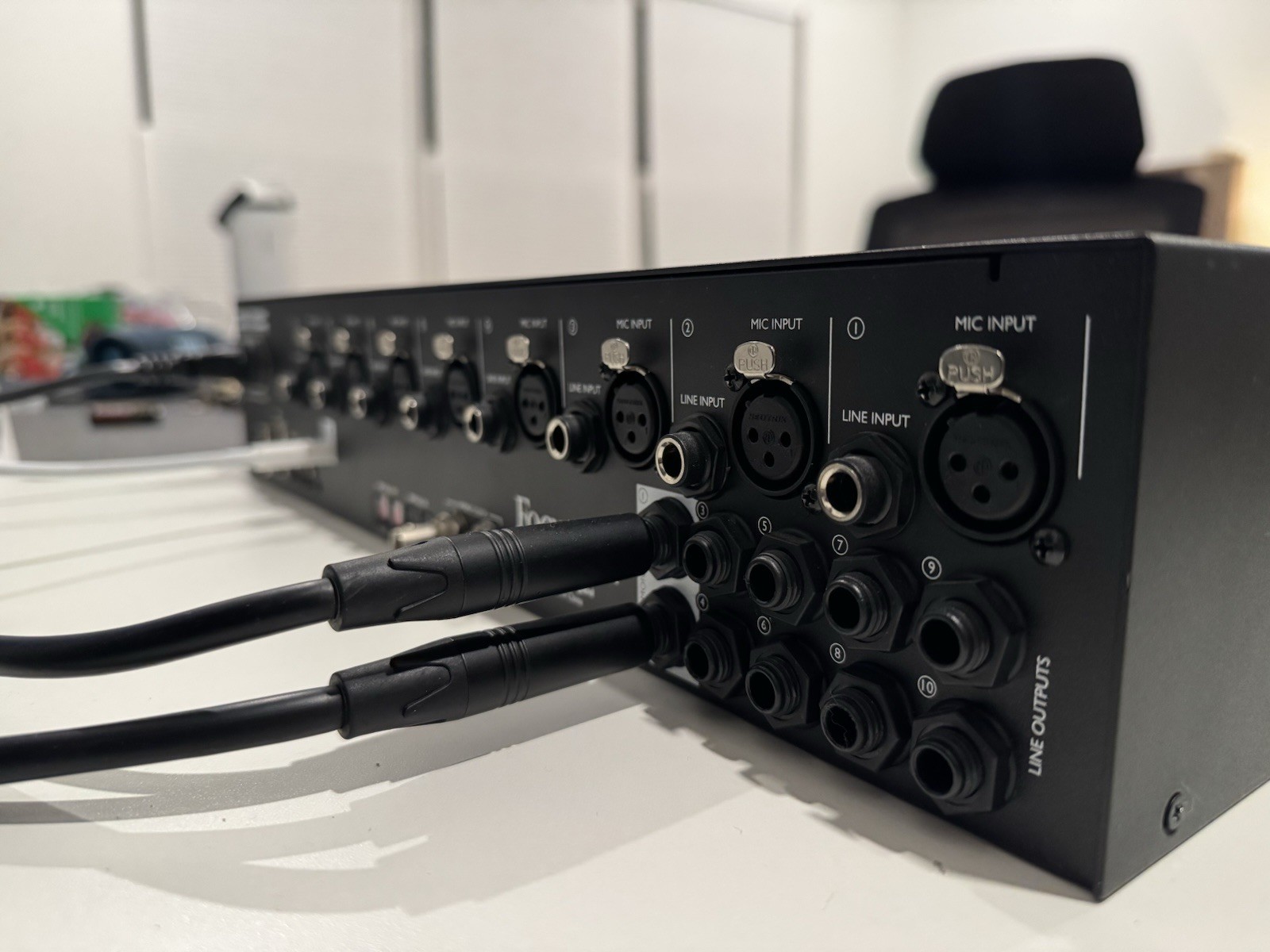 Focusrite Clarett 8PreX Thunderbolt Rackmount Audio Interface w/ ADAT MIDI