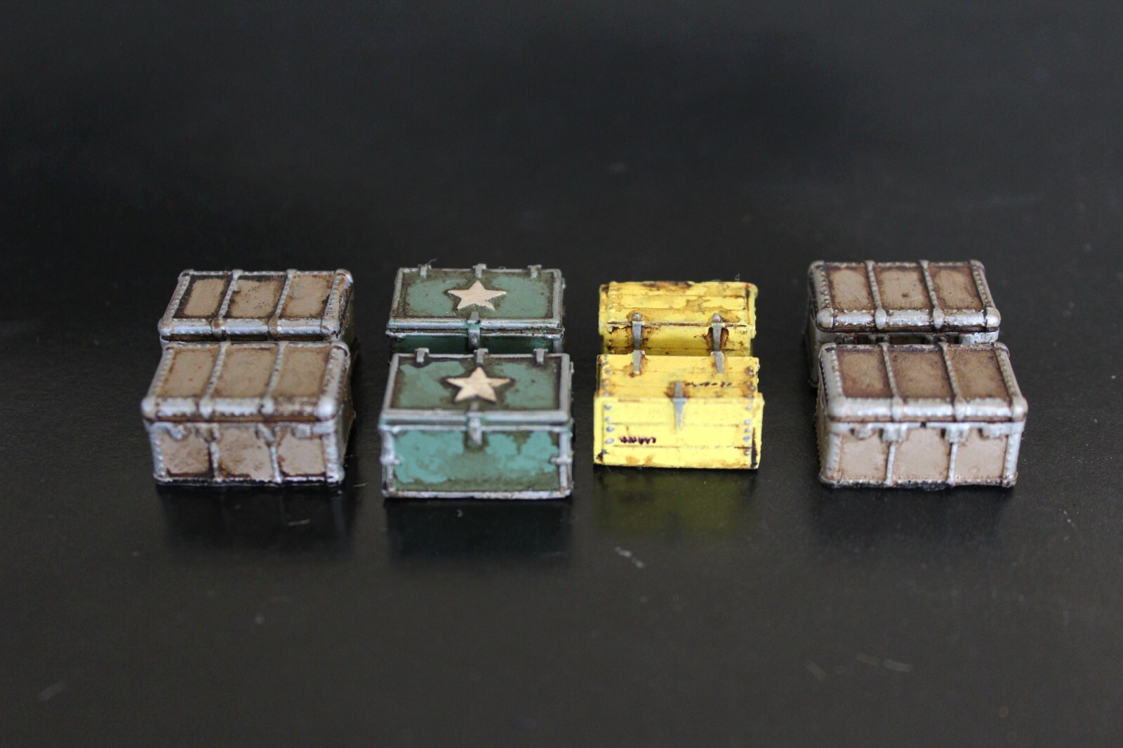 Fallout Wasteland Warfare Painted Loot Containers Post Apocalyptic  Terrain