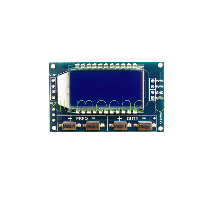 1x Signal Generator PWM Pulse Frequency Duty Cycle Adjustable Module LCD Display