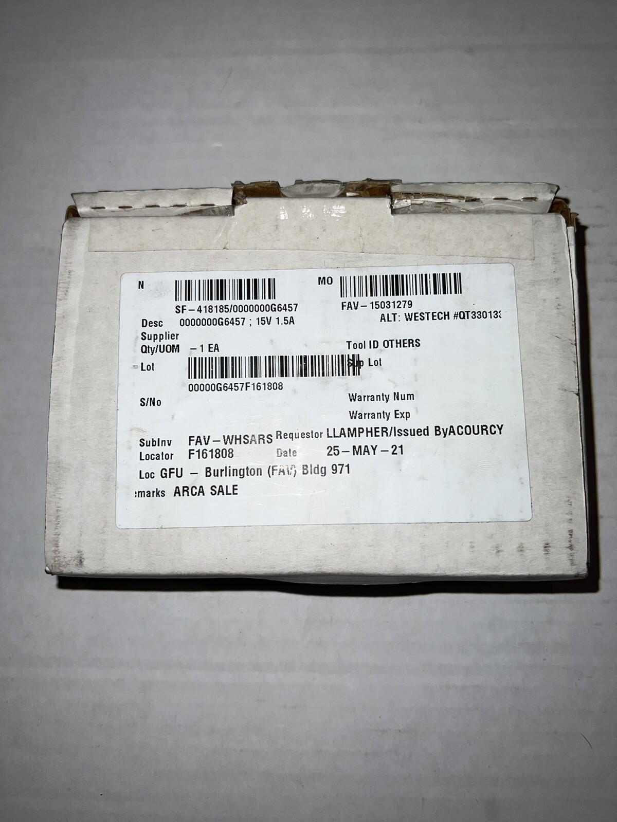 LAMBDA MODEL LFS-39-15 REGULATED POWER SUPPLY *NEW IN BOX*