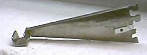Store Display Fixture 4 PAIR BRACKETS for SQUARE TUBING