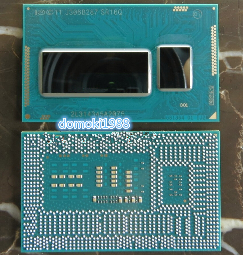 Intel Core i3-4010U SR16Q BGA CPU 1.6G/3M  BGA1168 CL8064701478202
