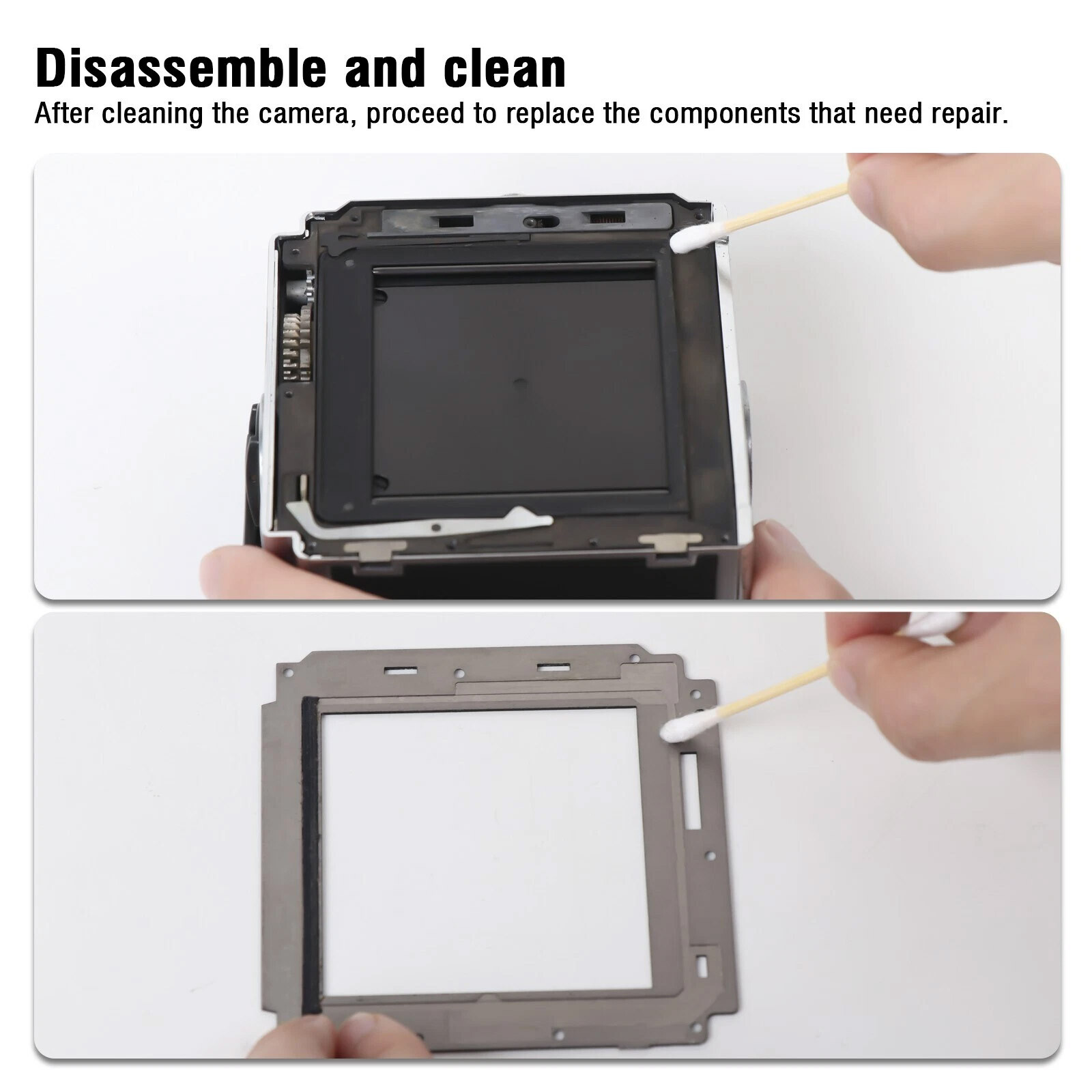 3Sets Light Seal Trap Kit Foam Sponge Replacement Kit for Hasselblad A12 A16 Br