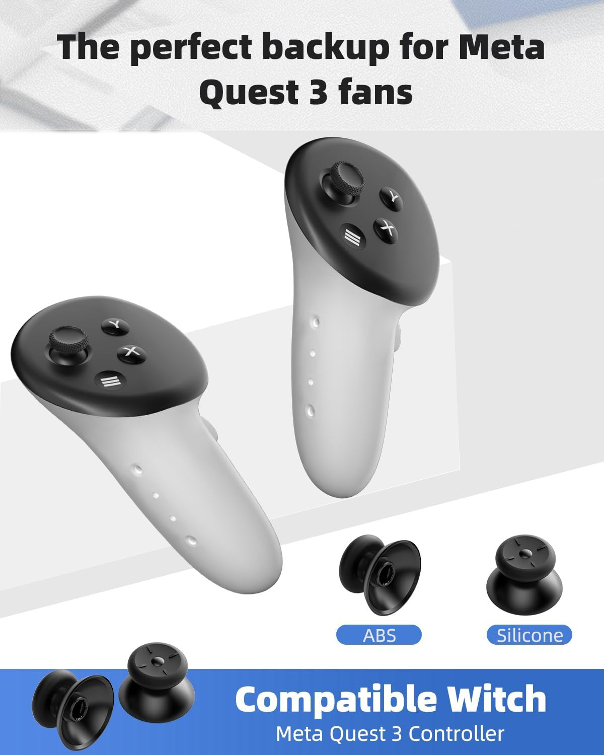 Joystick Replacement Kit for Oculus Quest 2 Controller, Accessories for Oculus