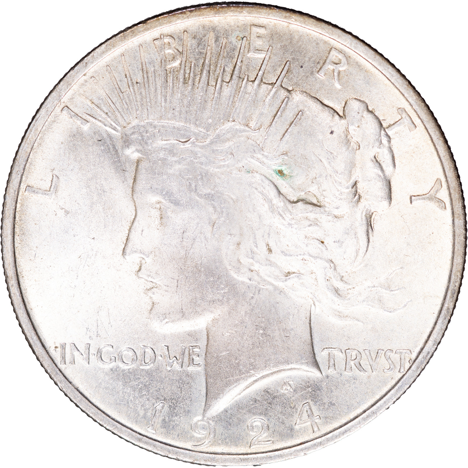 1924 $1 Peace Silver Dollar ~ Uncirculated