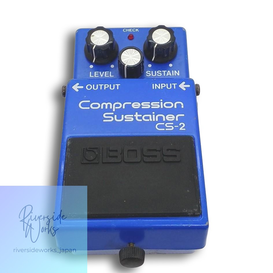 BOSS CS-2 Effects Pedal Compact Guitar Sound Processor Used JP