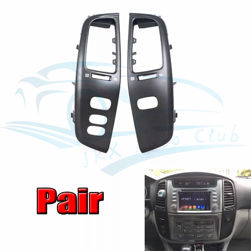 2X Dashboard Air Vent Cover k For Toyota Land Cruiser 100 LC100 FJ100 1999-2007