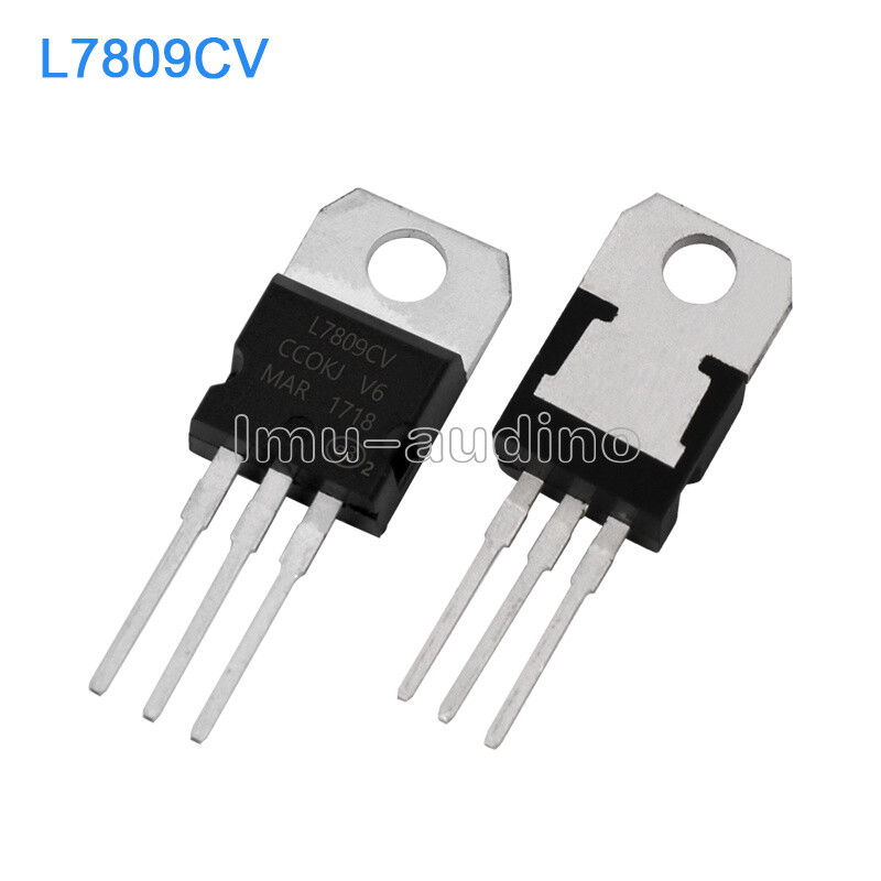 50PCS L7809CV L7809 LM7809 ST TO-220 Voltage Regulator IC 9V 1.5A