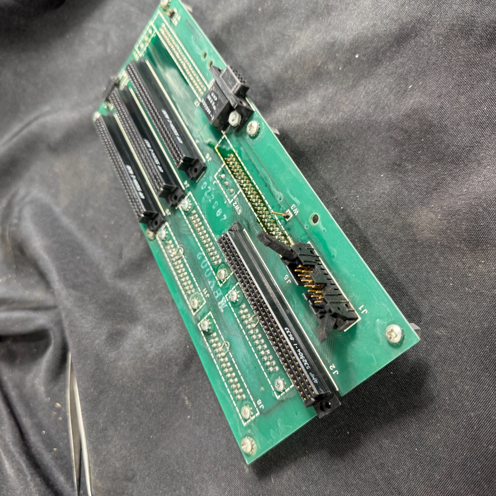 Eurotherm AD131249P Backplane Circuit Board Temperature Control Motherboard Used