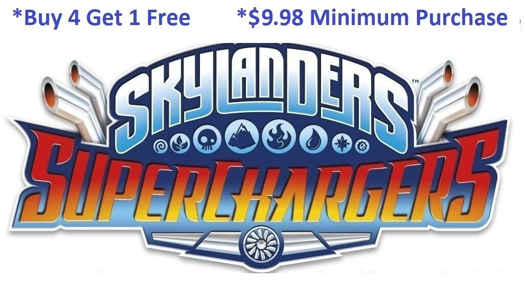 * Buy 4=1 Free Skylanders SuperChargers Complete UR Set * $9.98 Minimum