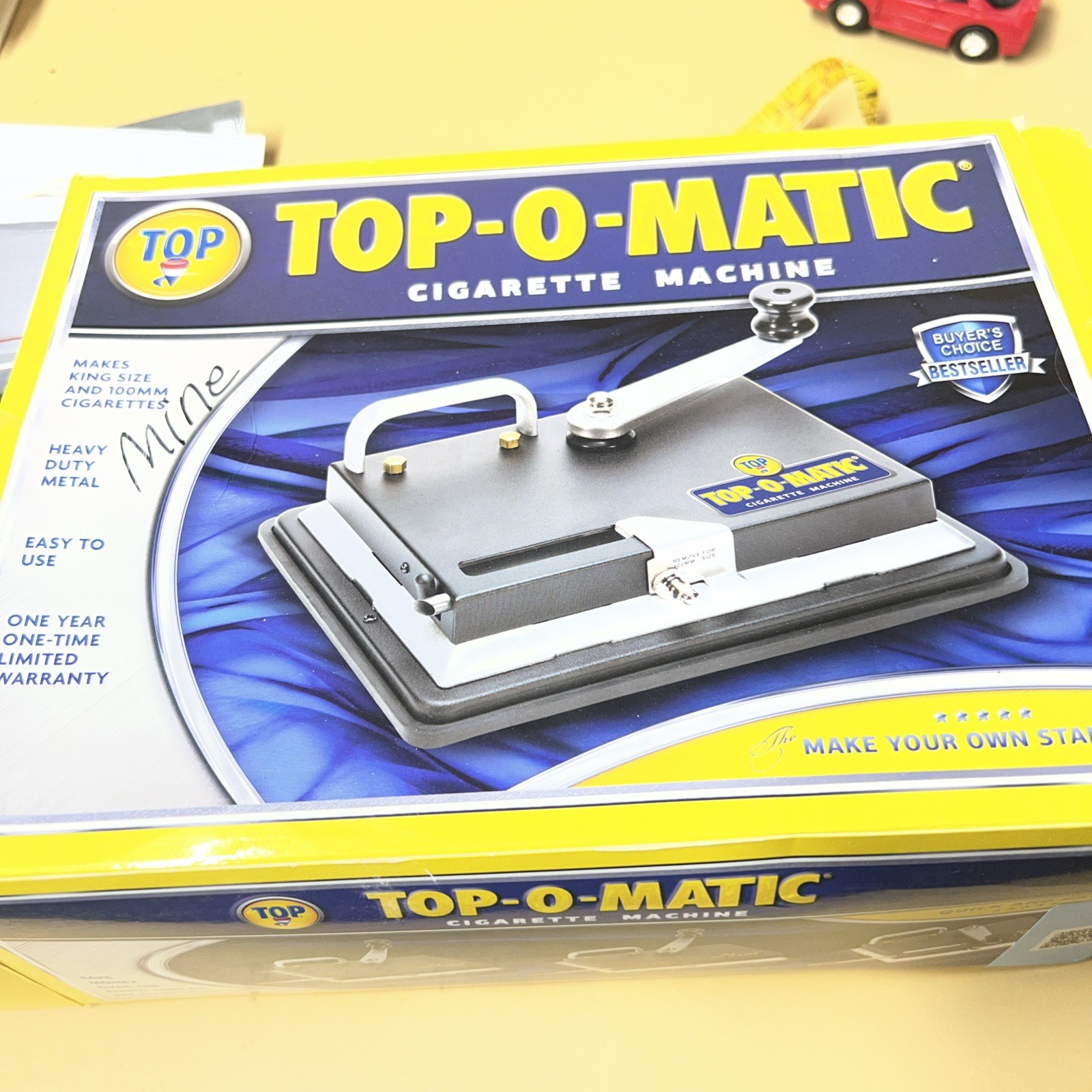 😎💥 TOP-O- MATIC CIGARETTE ROLLING MACHINE ✨ King Size And 100MM Cigarettes