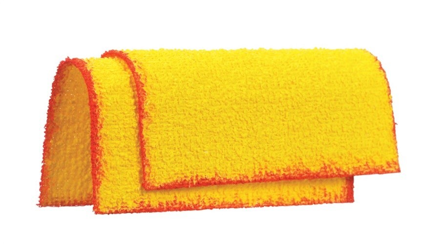 Chore Boy Golden Fleece Abrasive Yellow All Purpose Light Duty Scrubbing Cloths