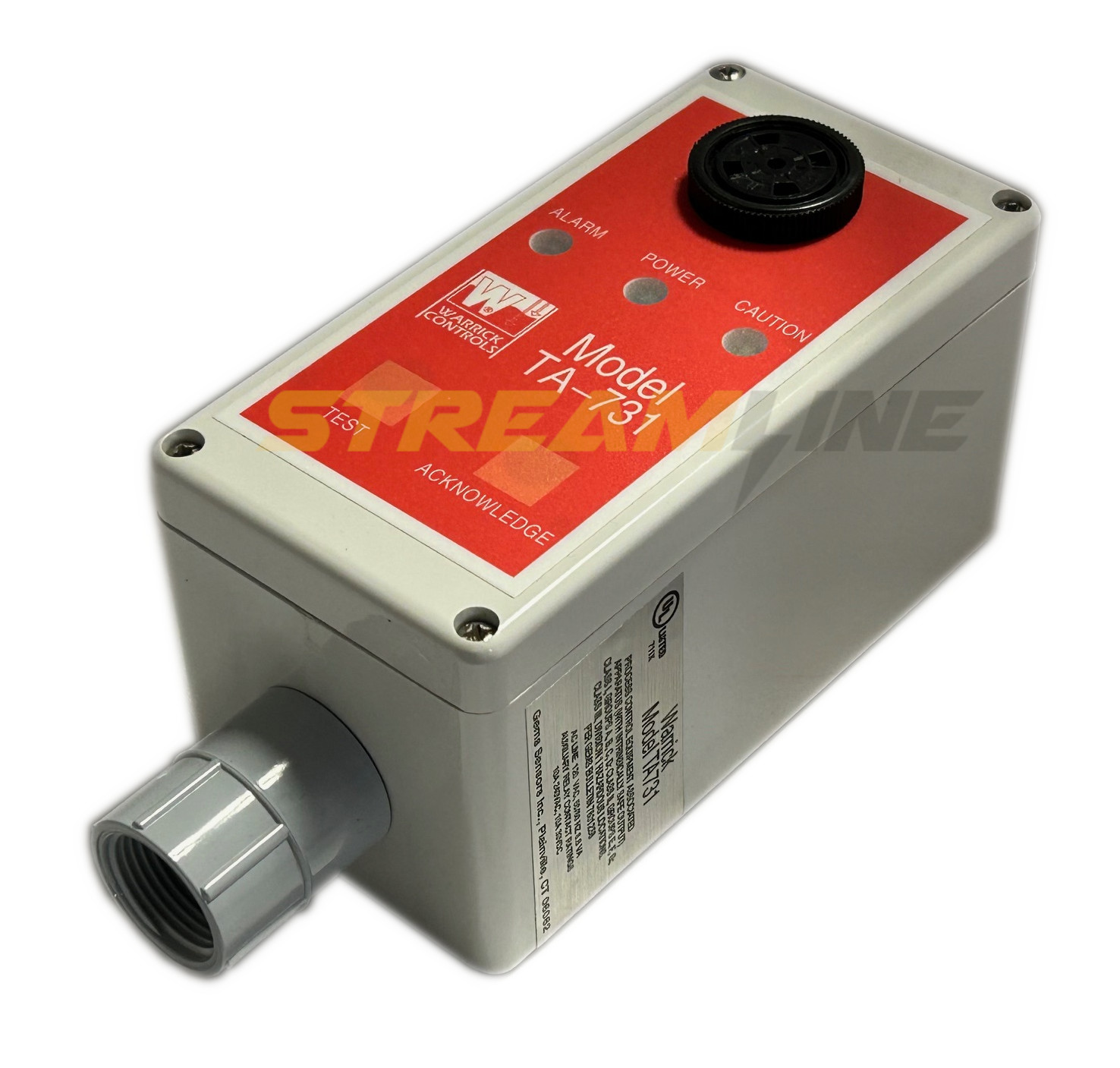 Warrick TA-730 Liquid Level Alarm Panel, Single Channel, 120V, NEMA 3R, 3/4” NPT
